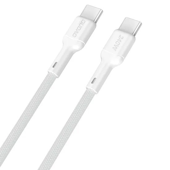 Dudao L9C Max καλώδιο USB-C - USB-C, 240W, PD, 2 m, λευκό