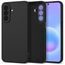 Tech-Protect Icon Schutzhülle für Samsung Galaxy A27 5G - Silikon Case mit Mikrofaser-Futter - Schwarz