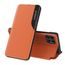 Eco Leather View Case, Samsung Galaxy A22 4G, oranžen