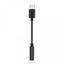 Adaptor USB-C - Jack 3,5 mm, negru