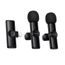 Borofone BFK16A Безжичен микрофон Lightning, 2 броя, черен