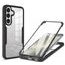 Husă JP Defense colorful, Samsung Galaxy A56, neagră