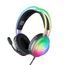 Onikuma X29 Drôtové slúchadlá s mikrofónom, RGB osvetlenie, 3,5 mm, čierna