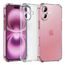 Techsuit Husă Transparentă Rezistentă la Șocuri, iPhone 16