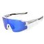 Rockbros Gepolariseerde Fietsbril met UV-bescherming en Correctie-inzet - Blauwe Glazen - Wit