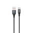 Dudao L3ST kábel USB-A - USB-C, 5A, 2 m, čierny