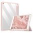 JP Smart case Pen Elegáns táblagép tok, iPad 10.2, 2019 / 2020 / 2021 (iPad 7 / 8 / 9), rózsaszínű