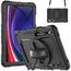JP Solid360 táblagép tok, Samsung Tab S9 11.0" (X710 / X716B), fekete