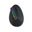 Wozinsky WMG-1164 bezdrôtová ergonomická herná myš, čierna