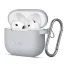 Tech-Protect szilikon tok, Apple AirPods 4 / 5, szürke