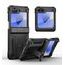 Husă Dexnor 360 Kickstand pentru Samsung Galaxy Z Flip 6, neagră