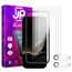 JP Mega Pack Tvrdených skiel, 3 sklá na telefón s aplikátorom + 2 sklá na objektív, iPhone Air