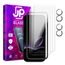 JP Mega Pack Tvrdených skiel, 3 sklá na telefón s aplikátorom + 2 sklá na objektív, iPhone 17