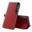 Eco Leather View Case, Samsung Galaxy S25 Plus, rot