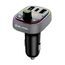 Blavec TR-03 FM predajnik Flash MP3, Bluetooth, 2x USB + USB-C, PD 30W, QC 3.0 18W, crni