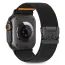 Tech-Protect Nylon Clasp řemínek, Apple Watch 6 / 7 / 8 / 9 / 10 / SE / ULTRA 1 / 2 (44 / 45 / 46 / 49 mm), černý