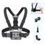 Action Camera Chest Strap Pro – Hrudný držiak na kameru a mobil s 1/4" adaptérom