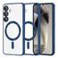 Techsuit Luxury Crystal MagSafe, Samsung Galaxy S25, plavi