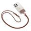 Tech-Protect C5S Crossbody popruh, hnedý