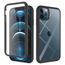 Techsuit Defense360 Pro + Ochranná fólie, iPhone 12 Pro Max, černý