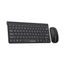 Wozinsky Kabellose Tastatur + Kompakte Maus Set 2,4 GHz Wireless Keyboard & Mouse USB - Schwarz