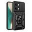 Techsuit CamShield Hoesje - voor Xiaomi Redmi Note 13 5G - met Camera Cover & 360° Ring - Zwart