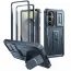Dexnor 360 Kickstand Schutzhülle für Samsung Galaxy S26 Plus - Camprotector mit Kameraabdeckung und Ständer - Blau
