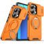 Camslide Stand obal, Xiaomi Redmi Note 14 5G, oranžový