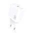 Dudao A26LEU įkroviklis USB-C + laidas USB-C – Lightning, PD 20W GaN – baltas