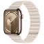 JP Curea magnetică din silicon, Apple Watch 1 / 2 / 3 / 4 / 5 / 6 / 7 / 8 / 9 / 10 / SE (38 / 40 / 41 / 42 mm), albă