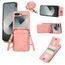 Crossbody θήκη, Samsung Galaxy Z Flip 6, ροζ
