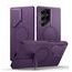 Suritch MagSafe Kickstand Camprotector obal Samsung Galaxy S24 Ultra, fialový
