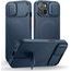 Suritch MagSafe Kickstand Camprotector obal iPhone 13 / 14, modrý