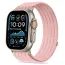 Tech-Protect Nylon Sport remienok, Apple Watch 8 / 9 / 10 / 11 / 12 / SE / Ultra (44 / 45 / 46 / 49 mm), ružový