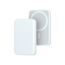 Magsafe vezeték nélküli powerbank Lightning bemenettel, 5000mAh, 15W, fehér