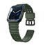 Apple Watch SE 1 / 2 / 3 / 8 / 7 / 6 / 5 / 4 / 3 / 2 / 1 (41/40/38mm) kellarihm – Strap Triple – roheline