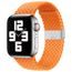 Apple Watch 6 / 5 / 4 / 3 / 2 (44 mm / 42 mm) kangasrihm Strap Fabric – oranž