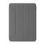 Pipetto Origami Case Hülle, Apple iPad Pro 11 2018 / 2020 / 2021 / 2022, iPad Air 4 10.9 2020 / Air 5 10.9 2022 / Air 11 2024, grau