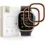 Apple Watch Ultra 1 / 2 / 3 (49 mm) apsauginis stiklas – Tech-Protect Glass Ring grūdintas stiklas – oranžinė, 2 vnt.