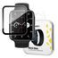 Oppo Watch 2 42 mm apsauginis stiklas – Wozinsky Watch Glass hibridinis stiklas – juoda