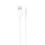 Dudao L4SL kábel USB-A - Lightning, 2A, 1 m, biely