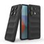 Wency Magic Shield Hoesje - Xiaomi Redmi Note 13 Pro 5G - Schokbestendig TPU - met Camera Protector - Zwart