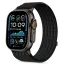 Apple Watch 8 / 9 / 10 / 11 / 12 / SE / Ultra (44 / 45 / 46 / 49 mm) siksniņa – Tech-Protect Nylon Sport – melns