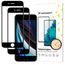 Wozinsky 2x 5D Folie de sticlă securizată, iPhone 6 / 6S / 7 / 8 / SE 2020 / SE 2022, negru
