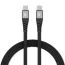 BlueStar καλώδιο USB-C - USB-C 1,2 μ, μαύρο