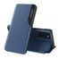 Eco Leather View Case, Samsung Galaxy A72, kék