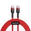 Baseus Cafule kabel, USB-C, rdeč, 2 m (CATKLF-H09)