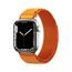 Pasek Alpine z jekleno zaponko, Apple Watch 38 / 40 / 41 mm, oranžen