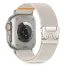 Tech-Protect Nylon Clasp Curea, Apple Watch 6 / 7 / 8 / 9 / 10 / SE 1 / 2 / 3 / Ultra 1 / 2 / 3 (44 / 45 / 46 / 49 mm), titan