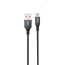 Dudao L3SL kabel USB-A - Lightning, 3A, 30W, 1,2 m, černý